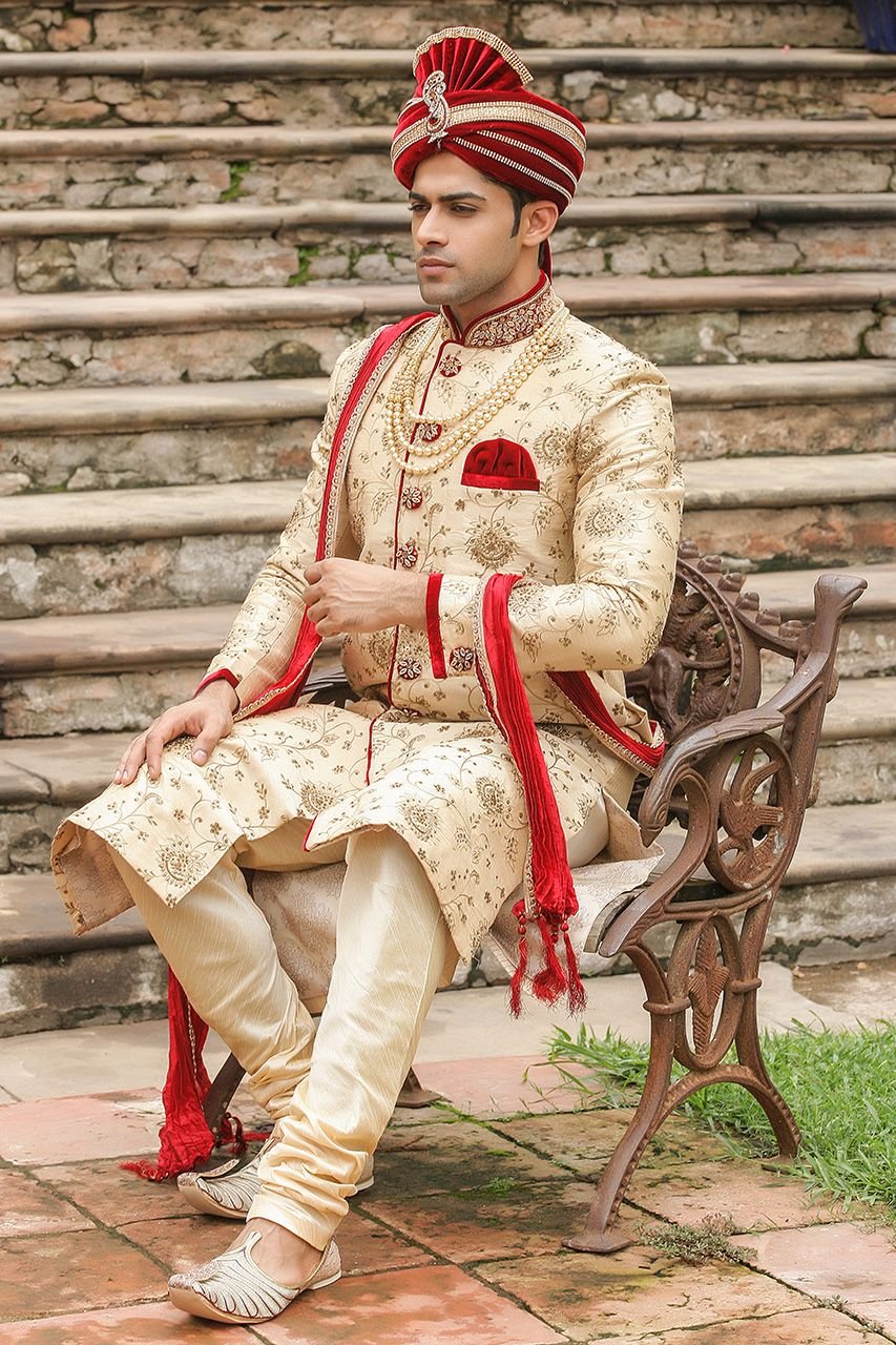 Royal Ivory Sherwani